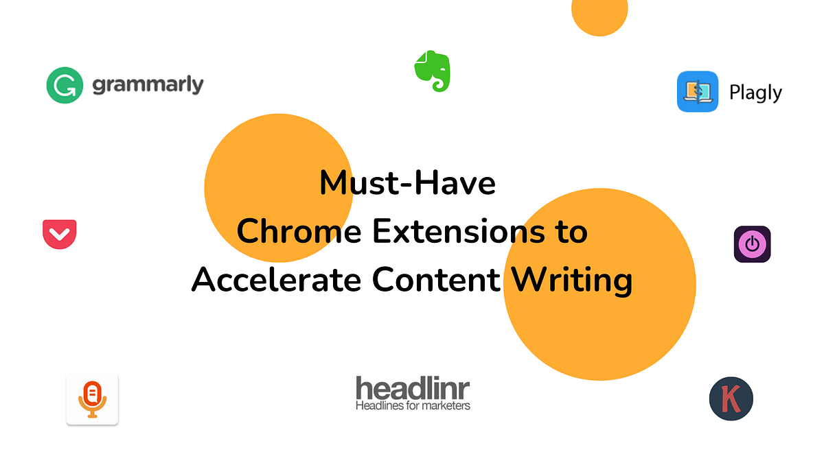 chrome extensions for content writing