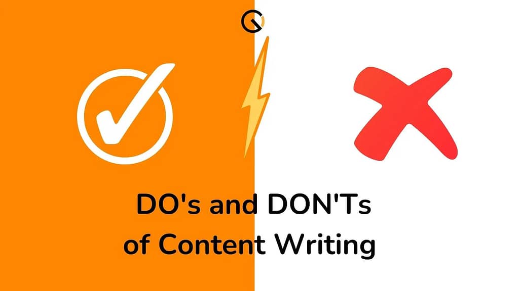 do's and dont's of content writing