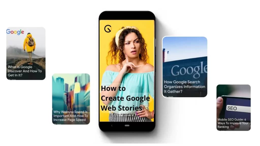 how to create Google web story