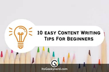 content writing tips for beginners