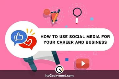 how to use social media for career and business