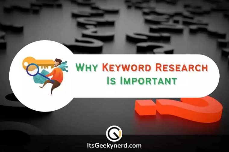 Importance of keyword research