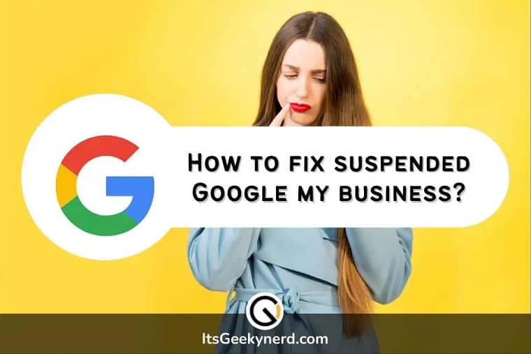 how to fix suspended google my business