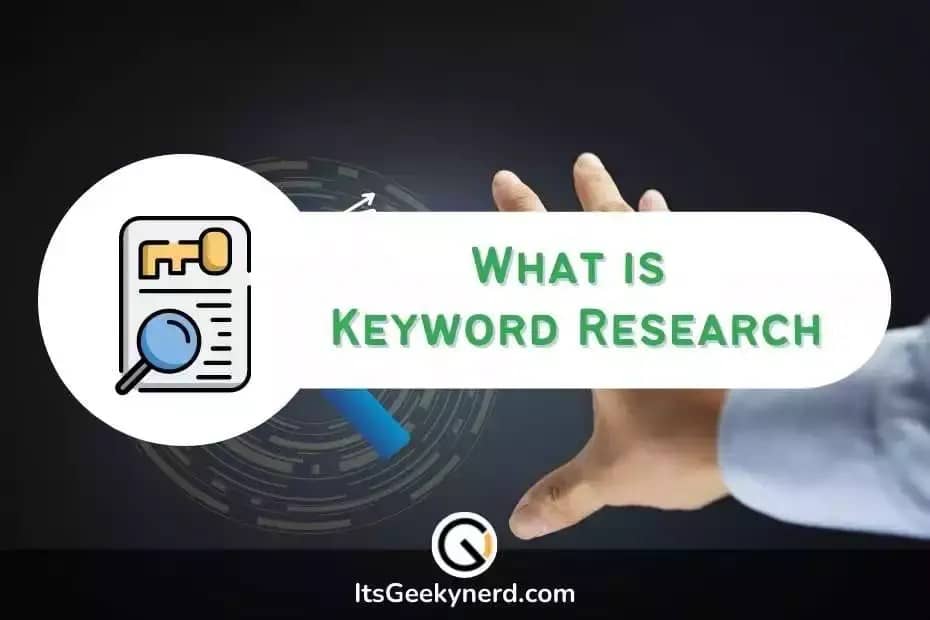 what is keyword research in seo